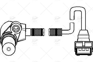 6238376 KRANK DEVIR SENSORU ASTRA F VECTRA A