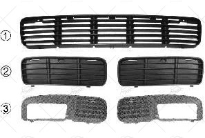 6K5853677 PW4010 TAMPON IZGARASI ON ORTA P.CLASS-CADDY