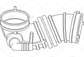 836791 1447 HAVA FILTRE HORTUMU VECTRA B