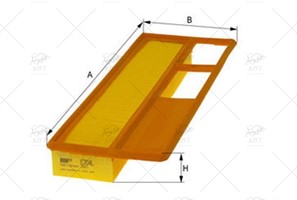 TNC51775324-HAVA FILTRESI SUNGERLI (FIAT: ALBEA/LINEA/GRANDE PUNTO/FIORINO) 1.3JTD