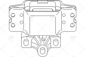 1K0199555T SANZIMAN TAKOZU SOL GOLF5-JETTA-TOURAN-A3-ALTEA-LEON 2.0TDI BKD 05->