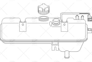 1007603 RADYATOR EK DEPOSU BOXER I-II JUMPER I-II