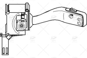 SIGNAL WIPER CONTROL HANDLE