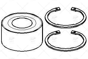 1603196 TEKER RULMANI ON VECTRA A VECTRA B