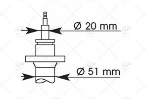 32720F 302428 AKS KOMPLE SOL 306 GTI ABS