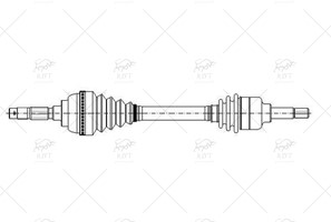 32737F 301927 AKS KOMPLE SAG 106 SAXO 1.4 1.5D