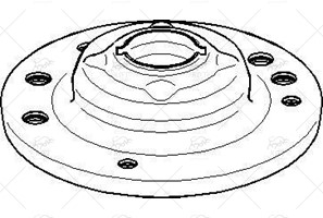 344538 AMORTISOR TAKOZU VECTRA C