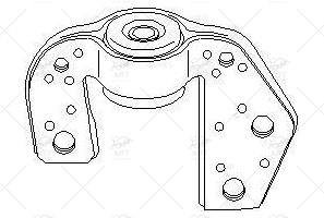 353280 1468 VIRAJ DEMIR KOLU ON SAG CORSA B