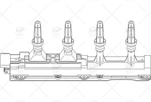 597073 ATESLEME BOBINI 406 306-II 1.8 2.0 XSA