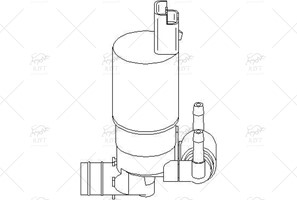 6001549444 CAM SU FISKIYE MOTORU DUSTER-MCV-SANDERO
