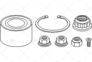 6N0498625 TEKER RULMANI ON POLO 94-99