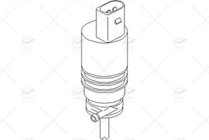 CAM SU FISKIYE MOTORU CADDY2-3-GOLF4-PASSAT-POLO-T4-T5